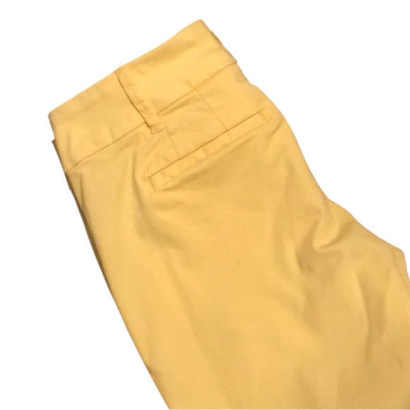 LOFT Slim Pencil Ankle Pants in Soft Yellow Size 8 -- ABSOLUTELY GORGEOUS!!! - Picture 4 of 8